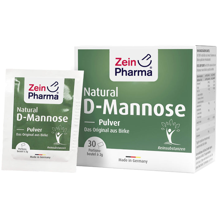 Natural D-Mannose 2000 mg Beutel, 30X2 g PUL