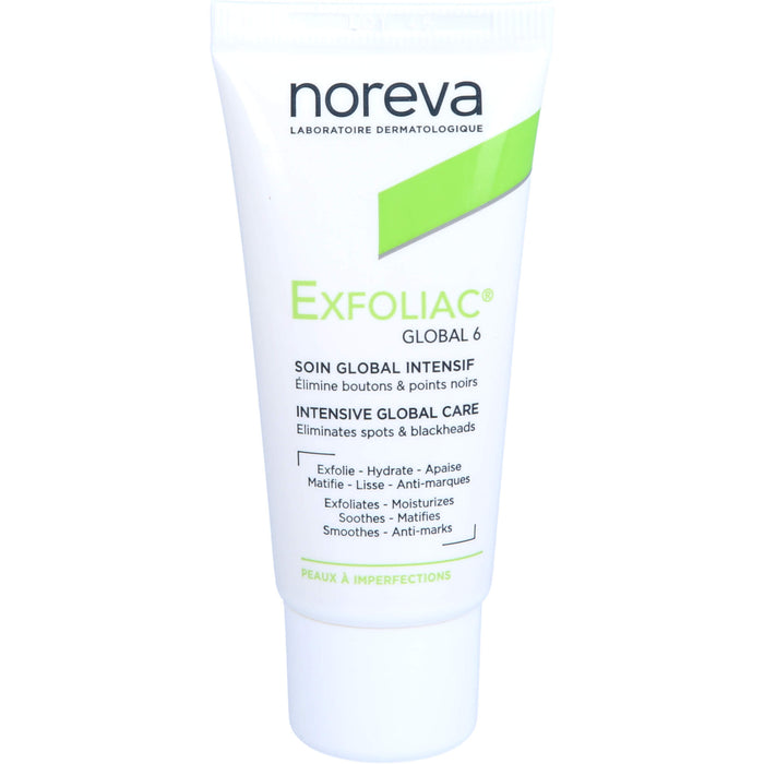 Noreva Exfoliac Global 6 Intensivpflege, 30 ml Creme