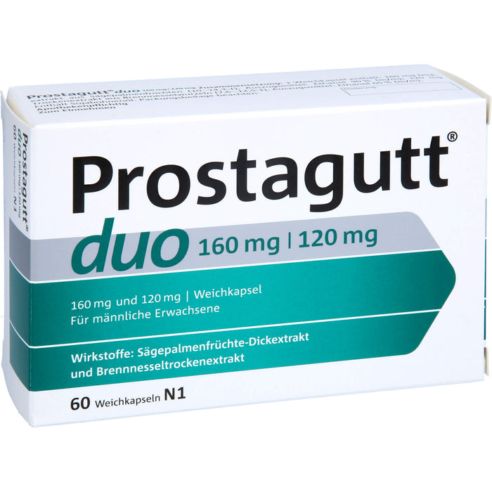 Prostagutt duo 160 mg / 120 mg, Weichkapseln, 60 pc Capsules