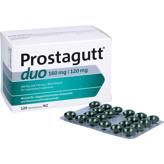 Prostagutt duo 160 mg / 120 mg, Weichkapseln, 120 St. Kapseln