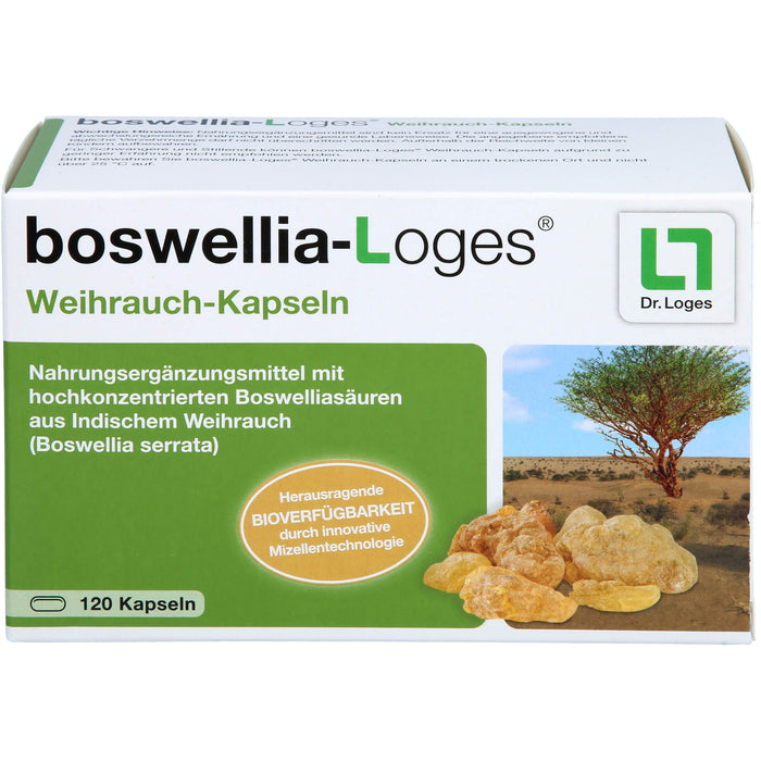 boswellia-Loges Weihrauch-Kapseln, 120 St., 120 St. Kapseln