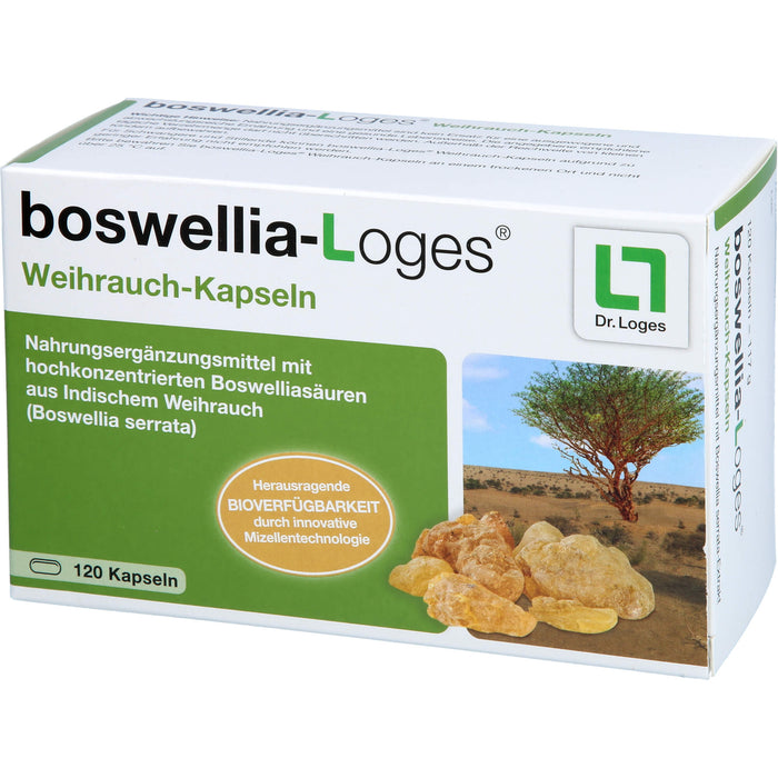 boswellia-Loges Weihrauch-Kapseln, 120 St., 120 St. Kapseln