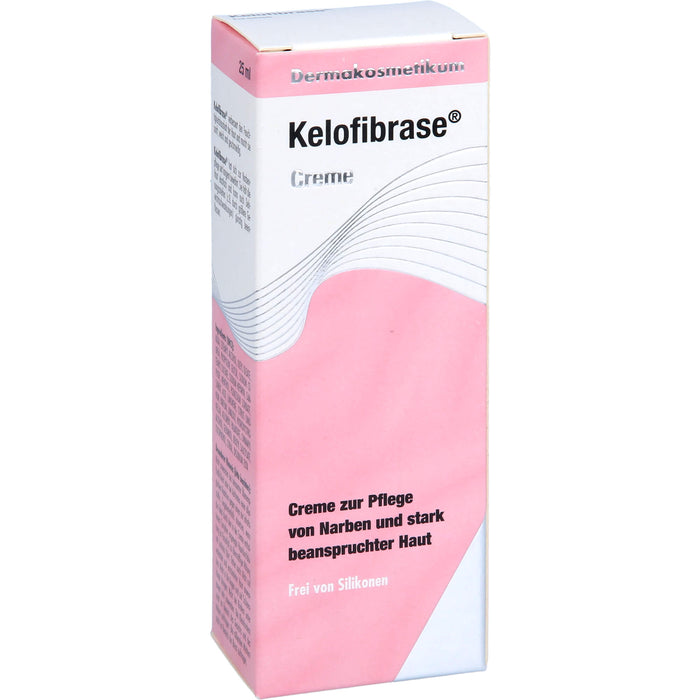 Kelofibrase Creme zur Pflege von Narben und beanspruchter Haut, 25 ml Creme