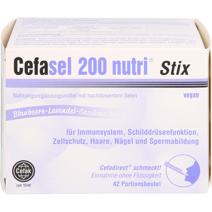 Cefasel 200 Nutri Stix, 42 St GRA