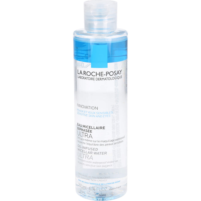 LA ROCHE-POSAY Oil-Infused Micellar Water Ultra Reinigungsfluid, 200 ml Lösung