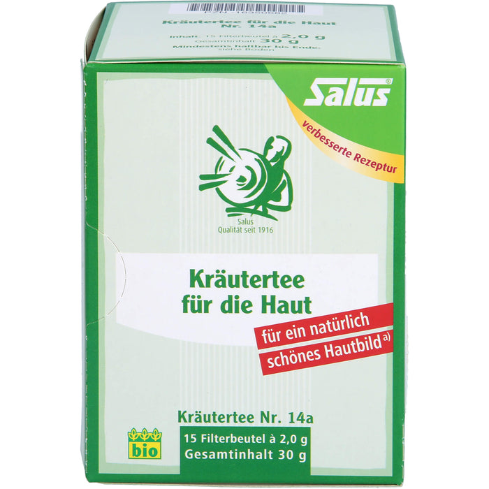 Kräutertee für die Haut Nr. 14 a bio Salus, 15 St FBE