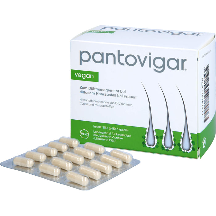 Pantovigar vegan, 90 pcs. Capsules