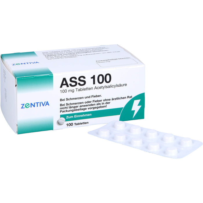 ASS 100, Tabletten, 100 pc Tablettes