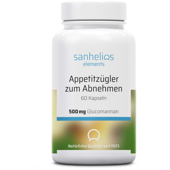 Sanhelios Appetitzügler zum Abnehmen, 60 St KAP