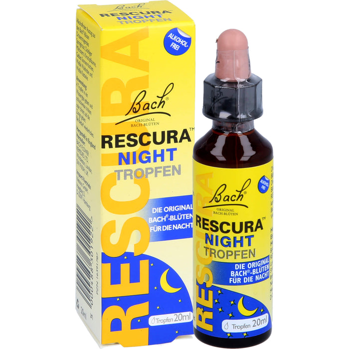 Bach Original Bach-Blüten RESCURA Night Tropfen, 20 ml Solution