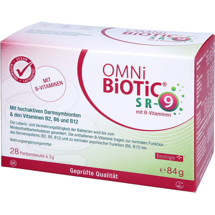 OMNi-BiOTiC SR-9 mit B-Vitaminen, 28 pc Sachets