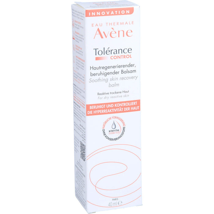 Avène Tolerance Control Balsam, 40 ml Balsam