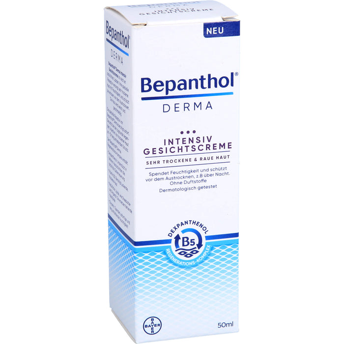 Bepanthol Derma Intensiv Gesichtscreme, 50 ml Crème