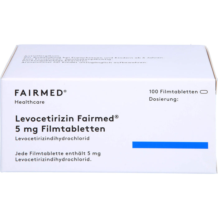 Levocetirizin Fairmed 5 mg Filmtabletten, 100 St FTA