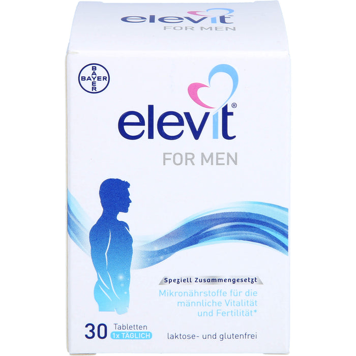 Elevit for Men Tabletten für männliche Vitalität und Fertilität, 30 St. Tabletten