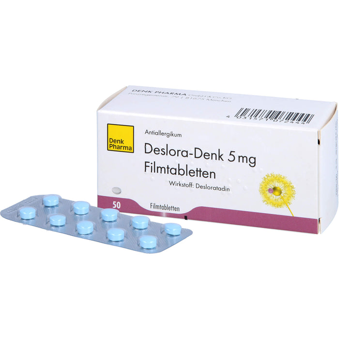 Deslora-Denk 5 mg Filmtabletten, 50 St FTA