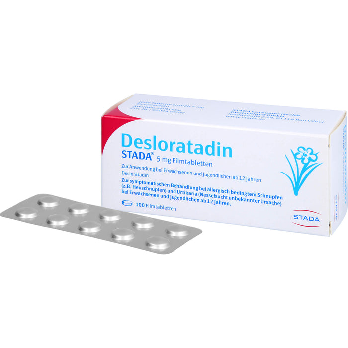 Desloratadin STADA 5 mg Filmtabletten, 100 St FTA