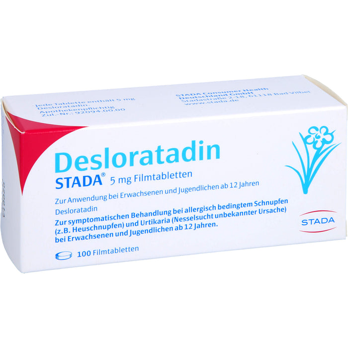 Desloratadin STADA 5 mg Filmtabletten, 100 St FTA