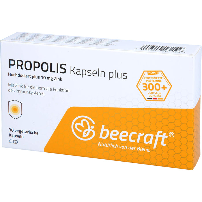 Beecraft Propolis Kapseln Plus, 30 St KAP