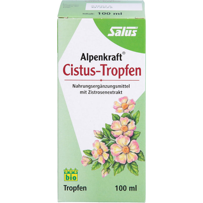 Alpenkraft Cistus-Tropfen bio Salus, 100 ml TRO