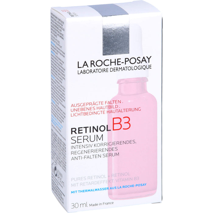 LA ROCHE-POSAY Retinol B3 Serum intensiv korrigierendes, regenerierendes anti-Falten Serum, 30 ml Solution