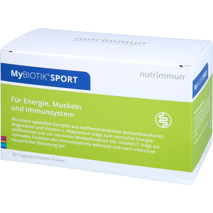 MyBIOTIK SPORT Pulver für Energie, Muskeln und das Immunsystem, 30 St. Beutel