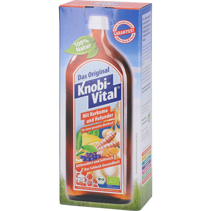 KnobiVital Kurkuma und Holunder Bio, 960 ml Lösung