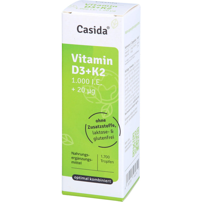 Vitamin D3 K2 Tropfen, 50 ml TRO