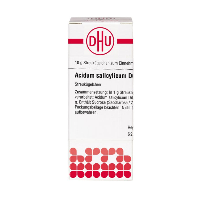 Acidum salicylicum D6 DHU Globuli, 10 g GLO