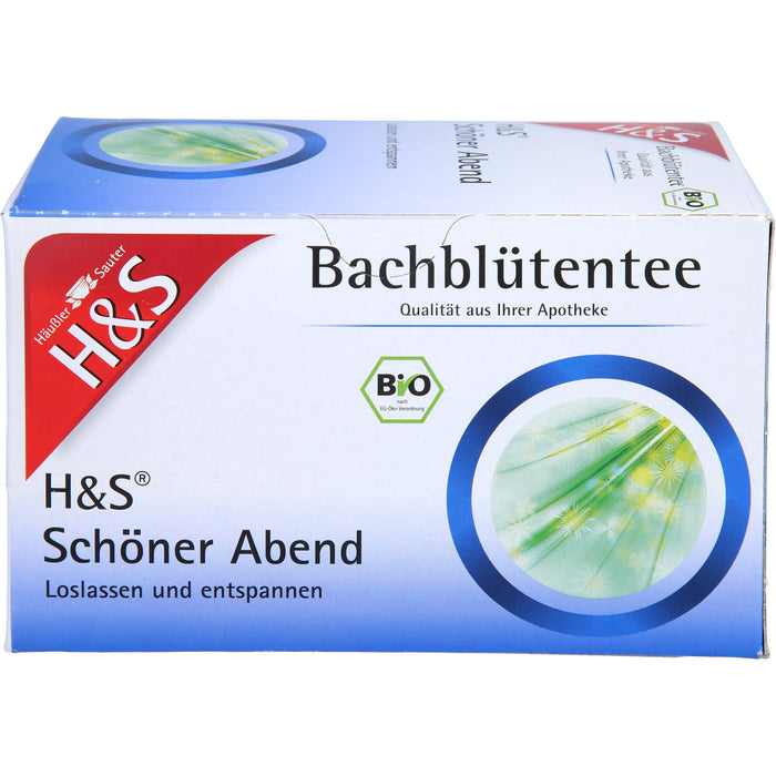 H&S Bio Bachblütentee Schöner Abend, 20X1.5 g FBE