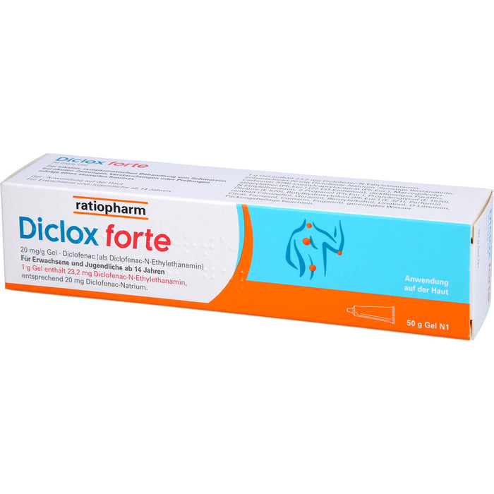 Diclox forte 20 mg/g Gel, 50 g Gel