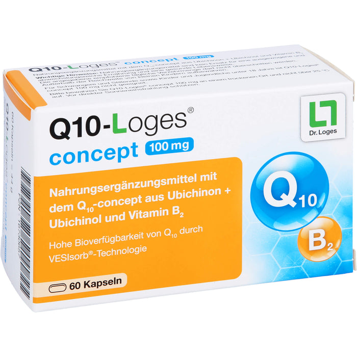 Q10-Loges concept 100 mg Kapseln, 60 St. Kapseln