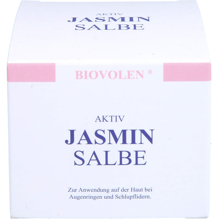 BIOVOLEN Aktiv Jasminsalbe bei Augenringen und Schlupflidern, 100 ml Cream