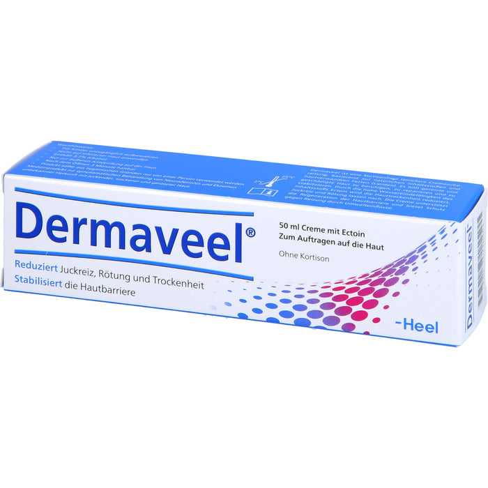 Dermaveel Creme reduziert Juckreiz, Rötung und Trockenheit und stabilisiert die Hautbarriere, 50 ml Cream