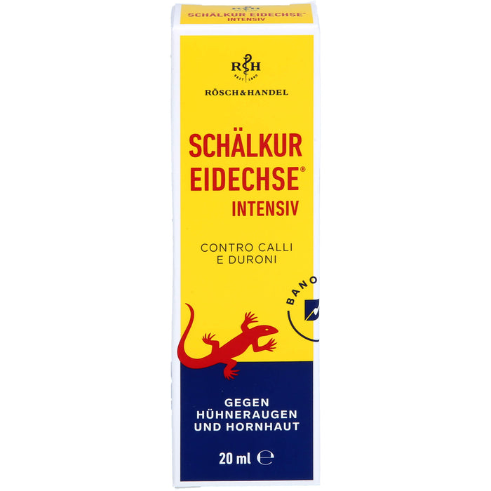 EIDECHSE SCHÄLKUR intensiv 40% Salicylsäure gegen Hühneraugen und Hornhaut, 20 ml Creme