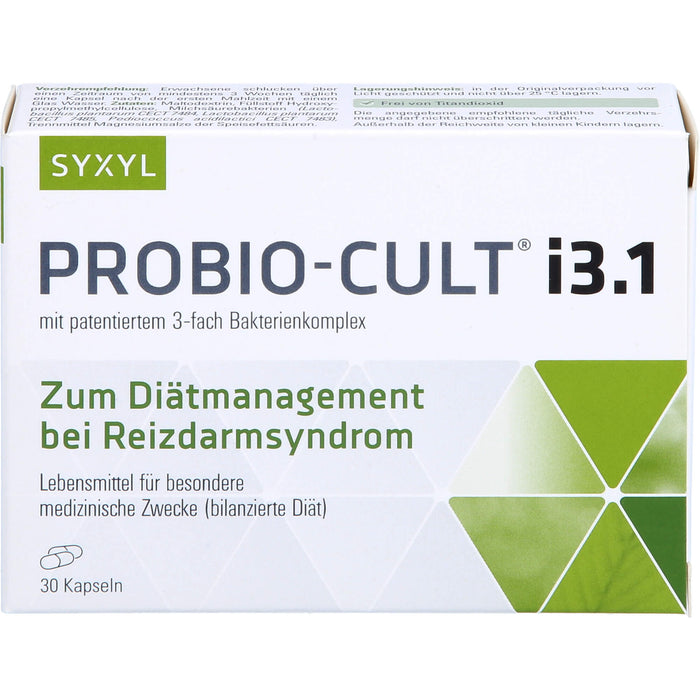 PROBIO-Cult i3.1 Kapseln bei Reizdarmsyndrom, 30 St. Kapseln