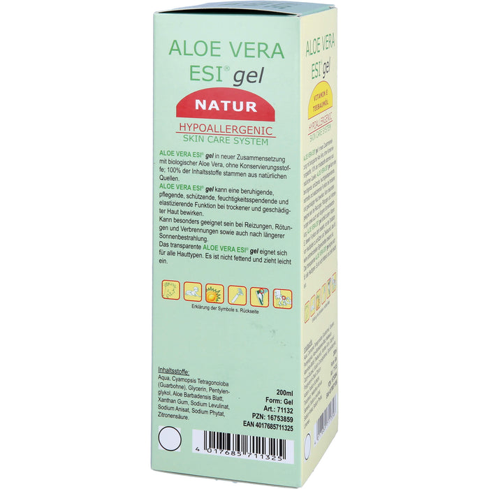 Aloe Vera Gel Natur Bio, 200 ml GEL