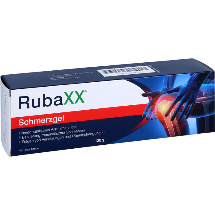 RubaXX Schmerzgel bei rheumatischen Schmerzen, 120 g Gel