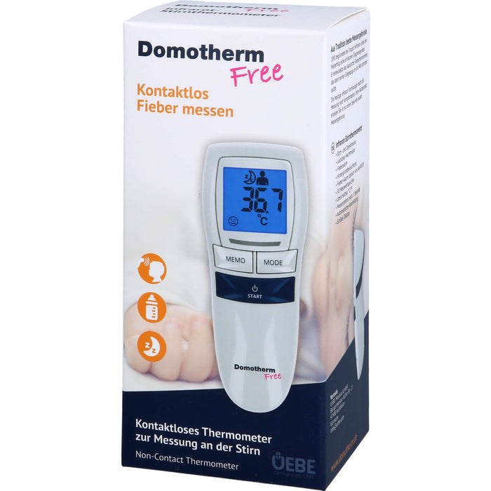 Domotherm Free Infrarot-Stirnthermometer, 1 pc Dispositif