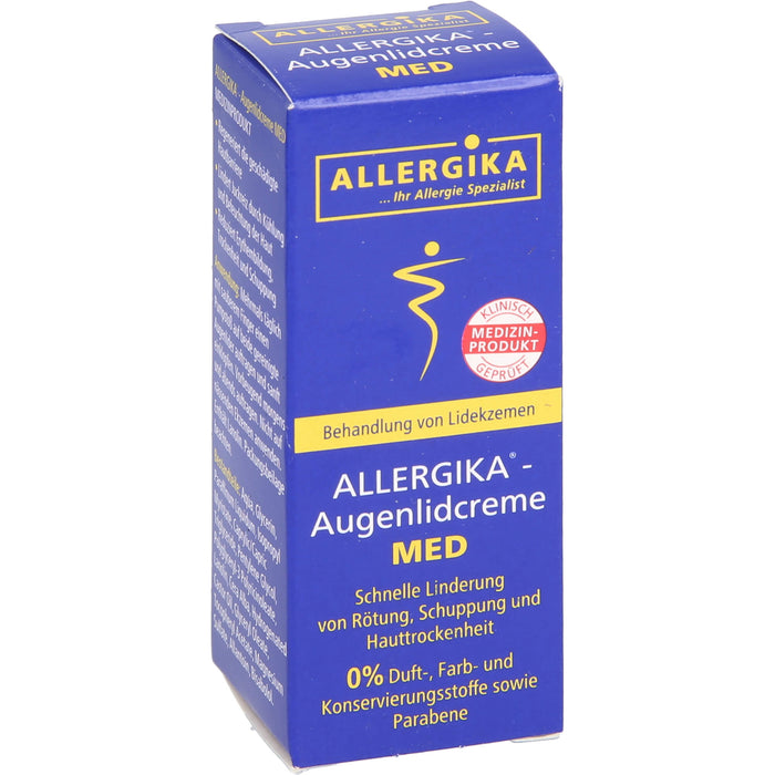 ALLERGIKA Augenlidcreme Med, 15 ml Crème