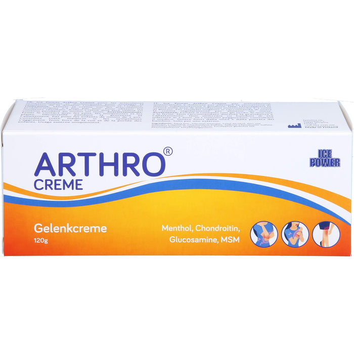 Ice Power Arthro Creme Gelenkcreme, 120 g Crème