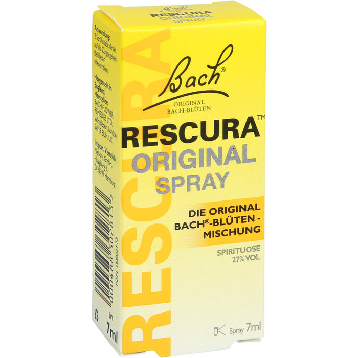 Bachblüten Original Rescura Spray m. Alkohol, 7 ml SPR