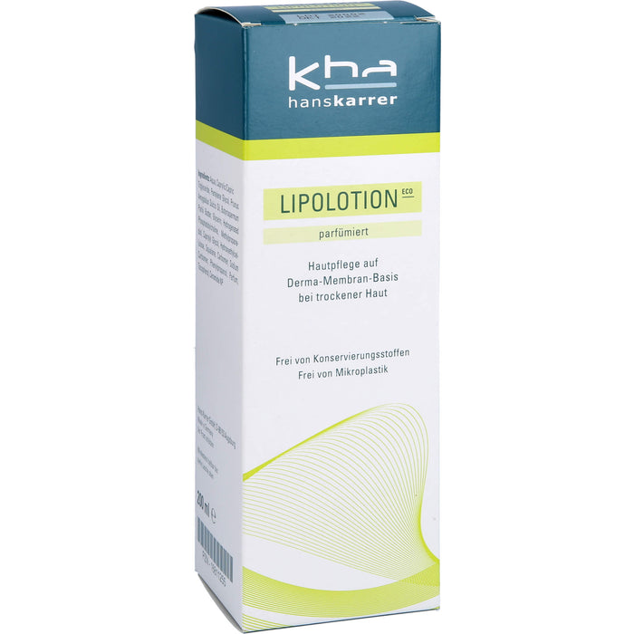 Hans Karrer Lipolotion Eco parfümiert, 200 ml LOT