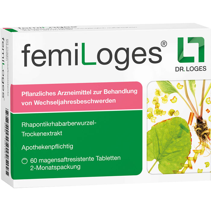 femiLoges Tabletten bei Wechseljahresbeschwerden, 60 pcs. Tablets