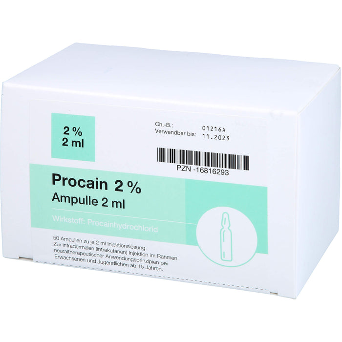 Procain Psano Amp 2%2ml, 50X2 ml ILO