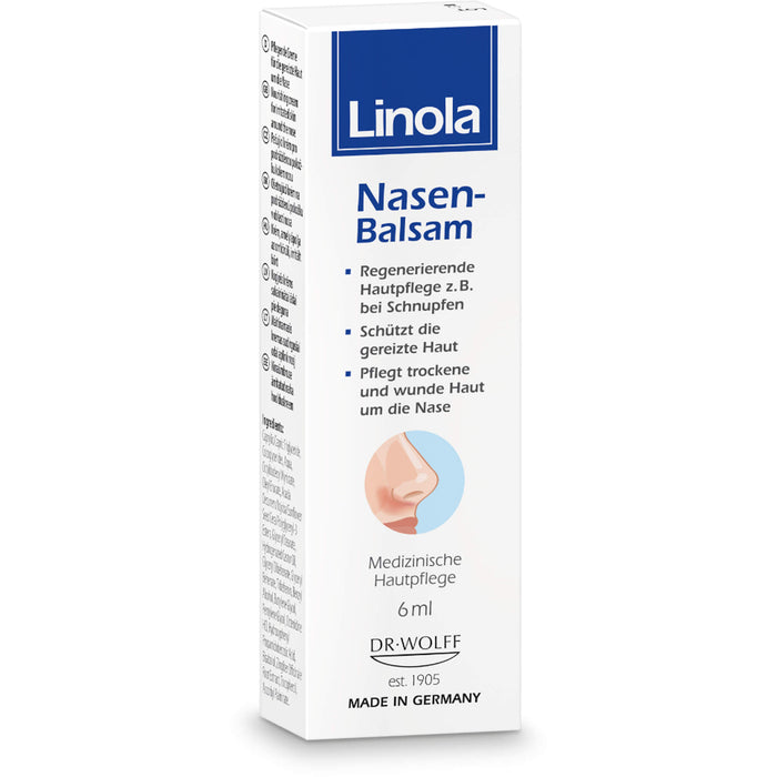 Linola Nasen-Balsam, 6 ml Baume
