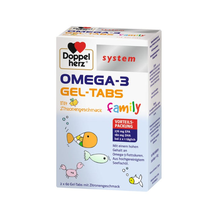 Doppelherz Omega 3 Fam Sys, 120 St KTA