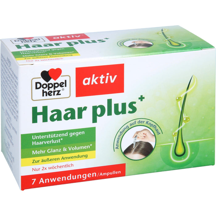 Doppelherz Haar plus Ampullen, 7 pc Ampoules