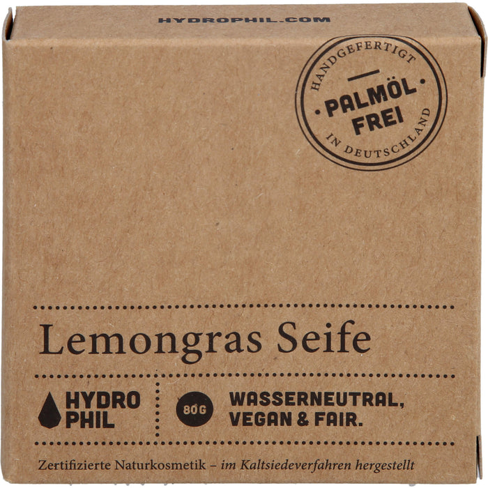 Naturseife Lemongrass 80g Frischegewicht, 80 g SEI