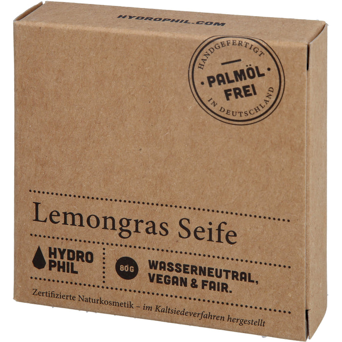 Naturseife Lemongrass 80g Frischegewicht, 80 g SEI